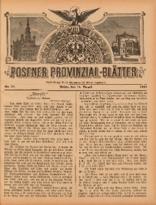 Posener Provinzial-Bl&auml;tter 1896.08.16 Nr33