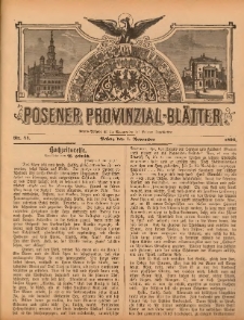 Posener Provinzial-Bl&auml;tter 1896.11.01 Nr44