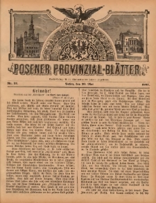 Posener Provinzial-Bl&auml;tter 1897.05.30 Nr22