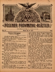 Posener Provinzial-Bl&auml;tter 1897.07.11 Nr28
