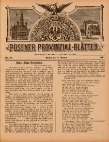 Posener Provinzial-Bl&auml;tter 1897.08.08 Nr32