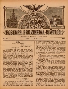 Posener Provinzial-Bl&auml;tter 1897.09.12 Nr37