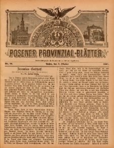 Posener Provinzial-Bl&auml;tter 1897.10.03 Nr40