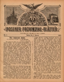 Posener Provinzial-Bl&auml;tter 1898.01.09 Nr2