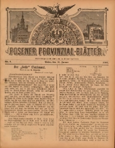 Posener Provinzial-Bl&auml;tter 1898.01.16 Nr3