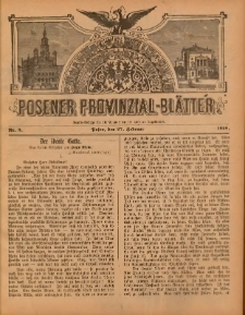 Posener Provinzial-Bl&auml;tter 1898.01.27 Nr9