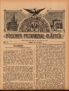 Posener Provinzial-Bl&auml;tter 1898.04.10 Nr15