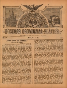 Posener Provinzial-Bl&auml;tter 1898.05.01 Nr18