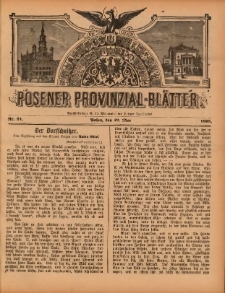 Posener Provinzial-Bl&auml;tter 1898.05.22 Nr21