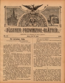 Posener Provinzial-Bl&auml;tter 1898.07.24 Nr30