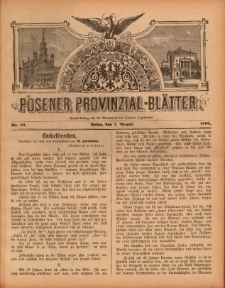 Posener Provinzial-Bl&auml;tter 1898.08.07 Nr32