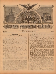 Posener Provinzial-Bl&auml;tter 1898.09.18 Nr38