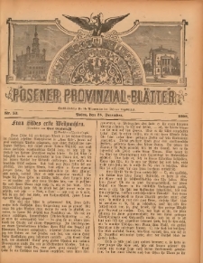 Posener Provinzial-Bl&auml;tter 1898.12.25 Nr52