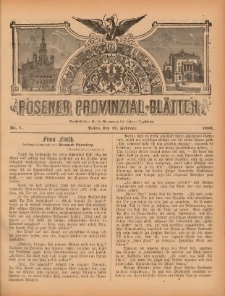 Posener Provinzial-Bl&auml;tter 1899.02.12 Nr7
