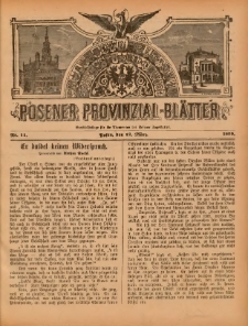 Posener Provinzial-Bl&auml;tter 1899.03.12 Nr11