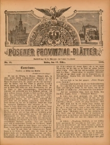Posener Provinzial-Bl&auml;tter 1899.03.19 Nr12