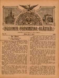Posener Provinzial-Bl&auml;tter 1899.06.04 Nr23