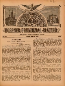 Posener Provinzial-Bl&auml;tter 1899.06.18 Nr25