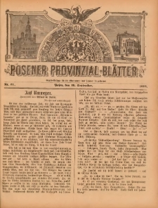 Posener Provinzial-Bl&auml;tter 1899.09.10 Nr37