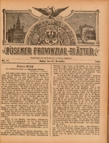 Posener Provinzial-Bl&auml;tter 1899.12.24 Nr51