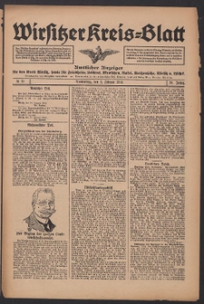 Wirsitzer Kreis-Blatt: Amtliches Publikationsorgan f&uuml;r den Kreis Wirsitz 1914.02.05 Jg.70 Nr15