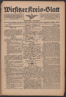 Wirsitzer Kreis-Blatt: Amtliches Publikationsorgan f&uuml;r den Kreis Wirsitz 1914.02.24 Jg.70 Nr23