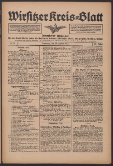 Wirsitzer Kreis-Blatt: Amtliches Publikationsorgan für den Kreis Wirsitz 1914.02.26 Jg.70 Nr24