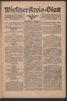 Wirsitzer Kreis-Blatt: Amtliches Publikationsorgan für den Kreis Wirsitz 1914.02.28 Jg.70 Nr25