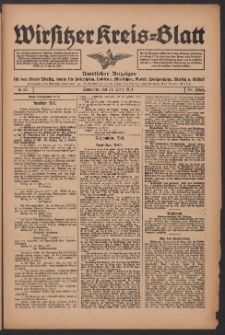 Wirsitzer Kreis-Blatt: Amtliches Publikationsorgan für den Kreis Wirsitz 1914.03.21 Jg.70 Nr34
