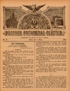 Posener Provinzial-Bl&auml;tter 1900.03.11 Nr10