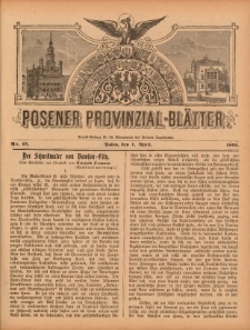 Posener Provinzial-Bl&auml;tter 1900.04.01 Nr13