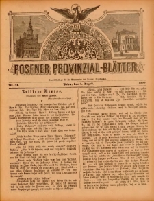 Posener Provinzial-Bl&auml;tter 1900.07.05 Nr31