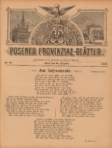 Posener Provinzial-Bl&auml;tter 1900.12.30 Nr52