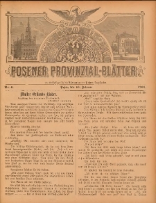 Posener Provinzial-Bl&auml;tter 1901.02.10 Nr6