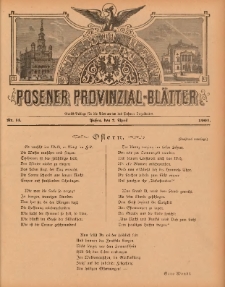 Posener Provinzial-Bl&auml;tter 1901.04.07 Nr14