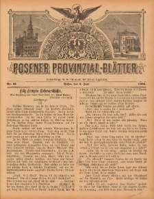 Posener Provinzial-Bl&auml;tter 1901.06.09 Nr23