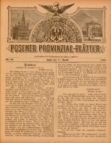 Posener Provinzial-Bl&auml;tter 1901.08.11 Nr32