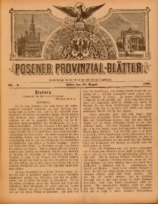Posener Provinzial-Bl&auml;tter 1901.08.18 Nr33
