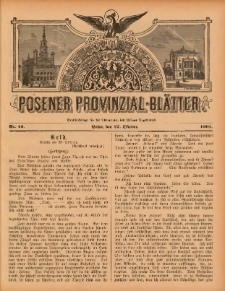 Posener Provinzial-Bl&auml;tter 1901.10.27 Nr43