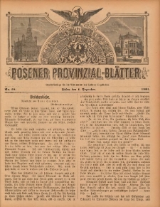 Posener Provinzial-Bl&auml;tter 1901.12.01 Nr48