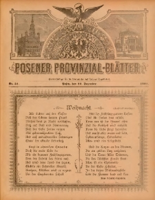Posener Provinzial-Bl&auml;tter 1901.12.22 Nr51