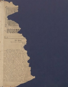 Posener Provinzial-Bl&auml;tter 1902.01. Nr1