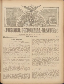 Posener Provinzial-Bl&auml;tter 1902.08.03 Nr31