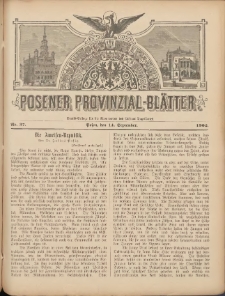 Posener Provinzial-Bl&auml;tter 1902.09.14 Nr37