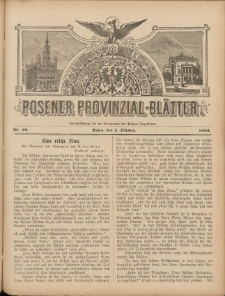 Posener Provinzial-Bl&auml;tter 1902.10.05 Nr40