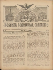 Posener Provinzial-Bl&auml;tter 1902.10.26 Nr43