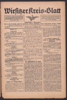 Wirsitzer Kreis-Blatt: Amtliches Publikationsorgan für den Kreis Wirsitz 1914.09.15 Jg.70 Nr 108