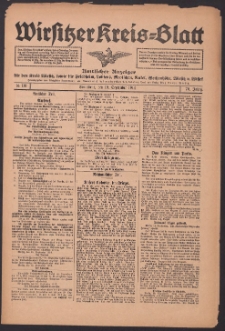 Wirsitzer Kreis-Blatt: Amtliches Publikationsorgan für den Kreis Wirsitz 1914.09.19 Jg.70 Nr110