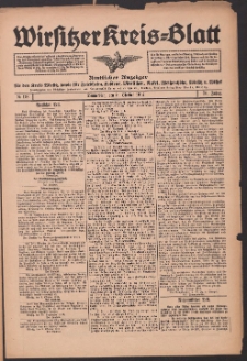 Wirsitzer Kreis-Blatt: Amtliches Publikationsorgan für den Kreis Wirsitz 1914.10.08 Jg.70 Nr118