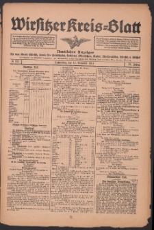 Wirsitzer Kreis-Blatt: Amtliches Publikationsorgan für den Kreis Wirsitz 1914.11.12 Jg.70 Nr133